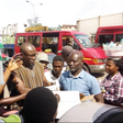 Black Stars coach CK Akonnor donates hand sanitisers to street hawkers