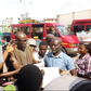 Black Stars coach CK Akonnor donates hand sanitisers to street hawkers