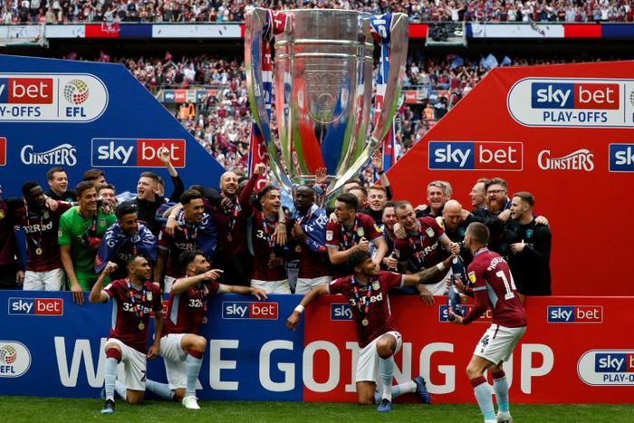 Aston Villa won the EFL's Championship last season and were promoted to the Premier League