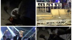 Fan injured as stage collapses at Fuse ODG’s Kente party