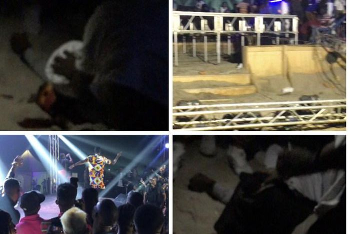 Fan injured as stage collapses at Fuse ODG’s Kente party