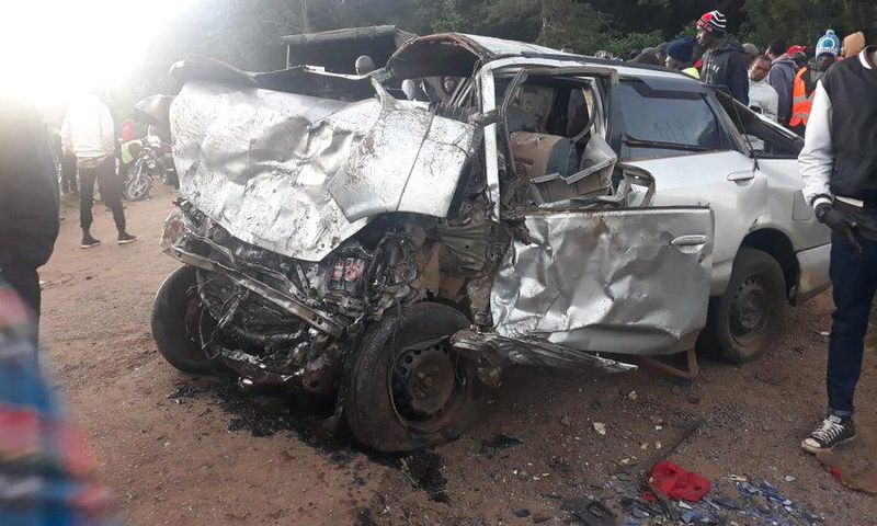 5 confirmed dead in early morning accident along Eldama Ravine-Eldoret road