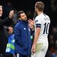 Tottenham manager Jose Mourinho and forward Harry Kane celebrate their victory in the Champions League match against Olympiakos