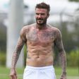 Ripped David Beckham Played Soccer in Miami