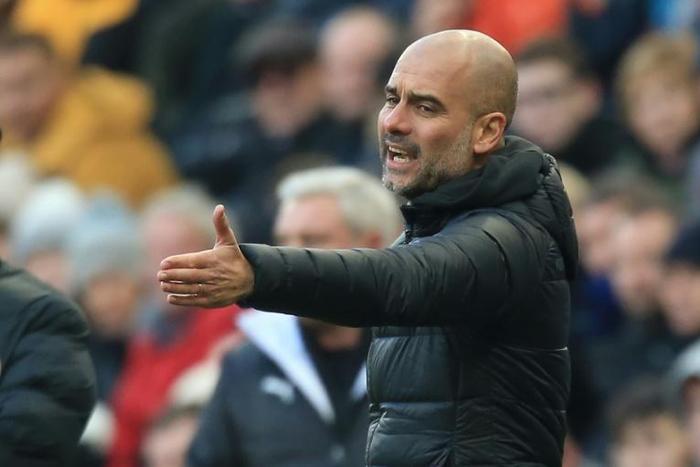 Manchester City manager Pep Guardiola