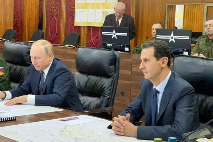 Putin met Assad on his first visit to Damascus since the start of the nearly nine-year-old war