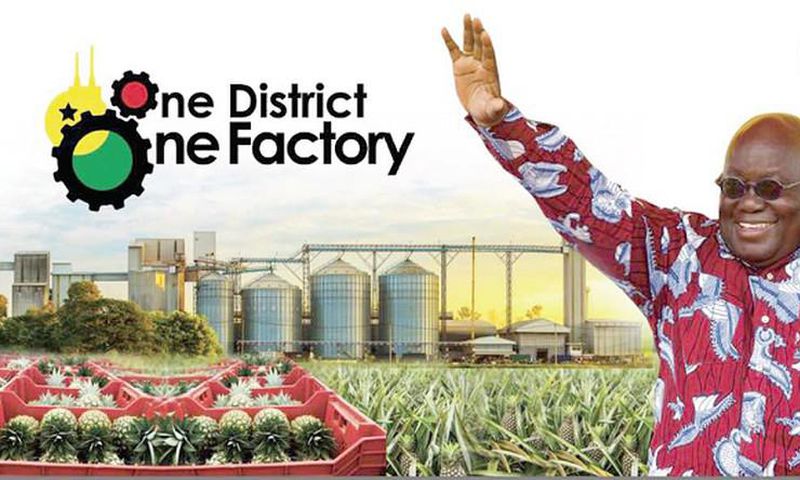 58 factories in operation under One District, One Factory policy – Ofori-Atta