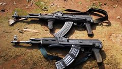 Two police officers shot dead, AK47 stolen