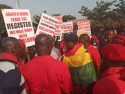 Demo ongoing