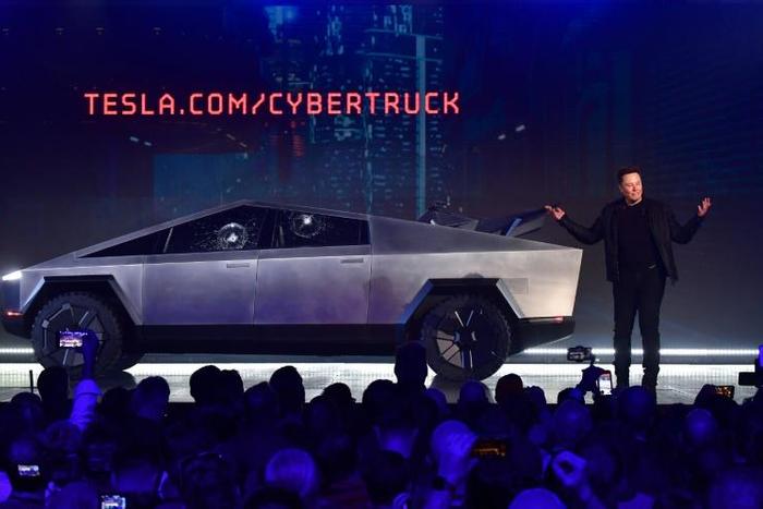 Tesla shares plunged 6.1 percent following the Cybertruck's bumpy launch
