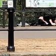 Libidinous couple caught in a 'sexual lockdown' in front of Buckingham palace