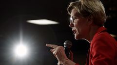 Warren Is Fighting a Two-Flank War