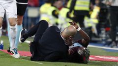 Joseph Aidoo's fluke tackle on Zidane