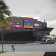 A cargo ship preparing to dock at PortMiami, which saw China as its top trading country in 2018