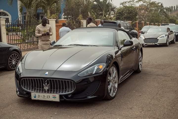 Photos:The fleet of cars spotted at Despite's son wedding