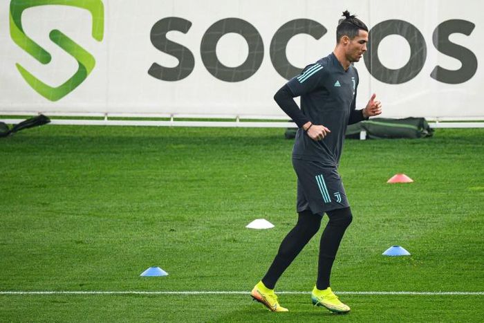 Cristiano Ronaldo's Juventus are playing Lyon later on Wednesday