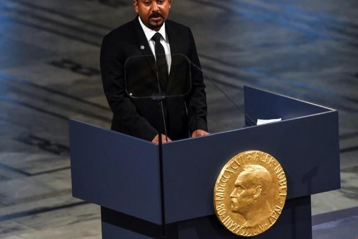Ethiopian Prime Minister Abiy Ahmed, pictured last month after receiving the Nobel Peace Prize in Oslo