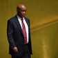 Lesotho Prime Minister Thomas Thabane, pictured in 2018, has been asked by his party to step down by February 20, 2020