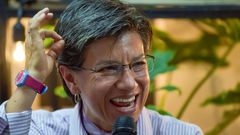 Claudia Lopez was elected mayor of Bogota in October, becoming the first woman to hold the post