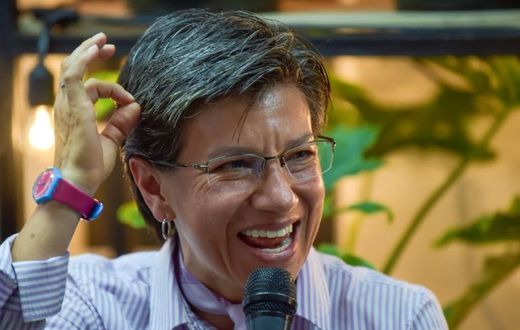 Claudia Lopez was elected mayor of Bogota in October, becoming the first woman to hold the post