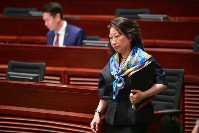 Cheng's department is in charge of prosecuting protesters who have filled city streets for months