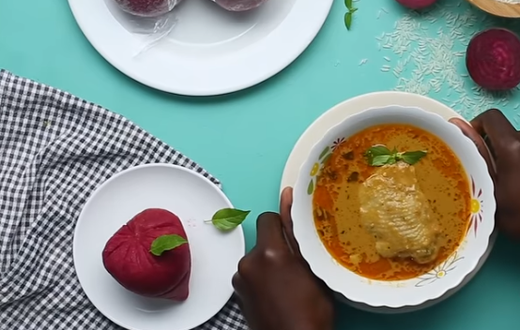 How to prepare your simple beetroot rice balls