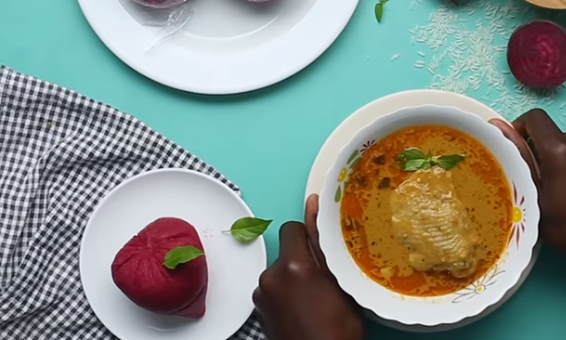 How to prepare your simple beetroot rice balls