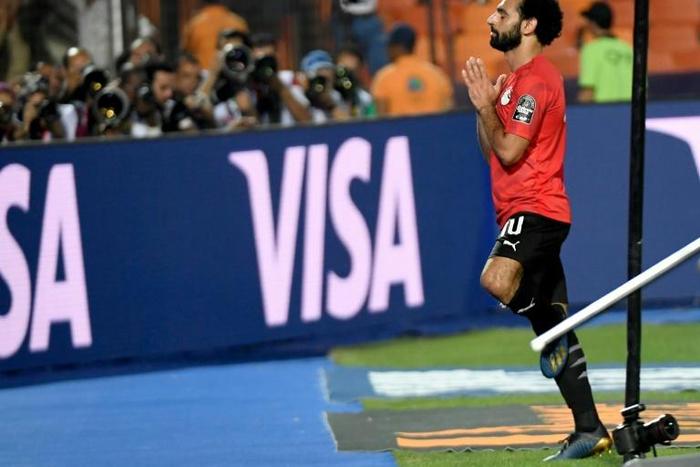 Mohamed Salah thanked fans after scoring for Egypt in Cairo in June