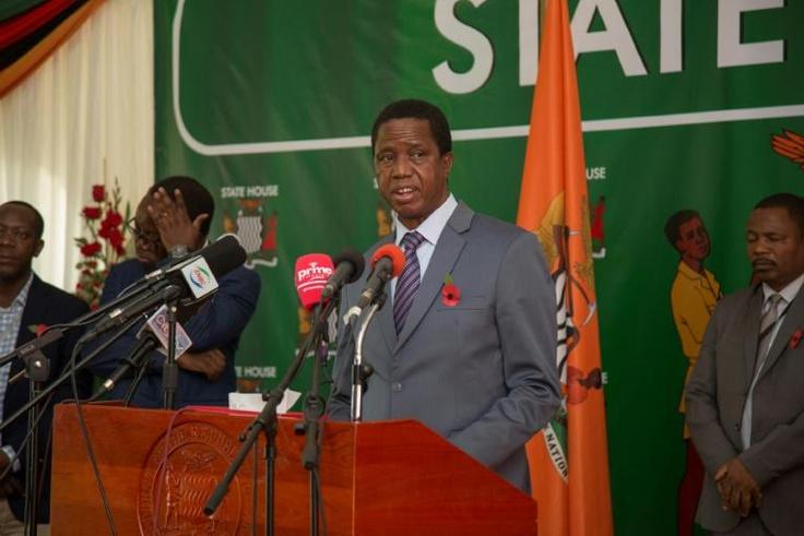Zambian President Edgar Lungu had complained about the US ambassador