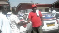 Tema West MP donates cars