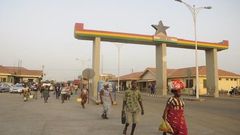 Togo-Aflao border