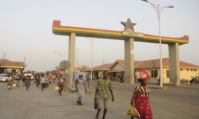 Togo-Aflao border