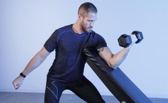 Blow Up Your Biceps With the Preacher Curl