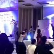 Groom stuns wedding guests with videos of bride sleeping with her pregnant sister’s husband (video)