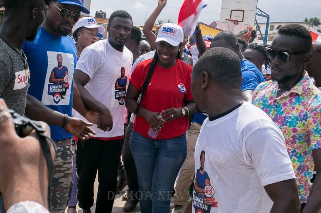 Dakoa with delegates