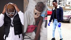 Criss Waddle on Medikal's injured fan