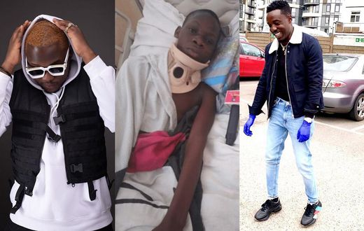 Criss Waddle on Medikal's injured fan