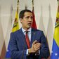 Venezuela's opposition leader Juan Guaido, who has been recognized by more than 50 countries as interim president, speaks at a press conference during a recent visit to Canada