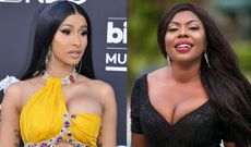 Cardi B and Afia Schwarzenegger