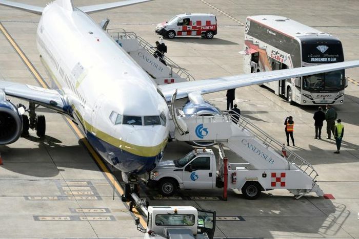 The final 15 passengers from the Greg Mortimer cruise ship, most of whom checked positive for the novel coronavirus, boarded a medical evacuation flight from Montevideo, Uruguay to Miami, Florida