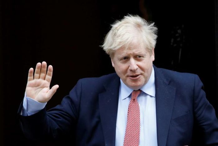 Britain's Prime Minister Boris Johnson says he has mild symptoms of the coronavirus