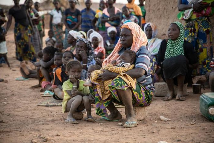 The UN refugee agency says 700,000 people have been internally displaced in Burkina Faso in the last 12 months