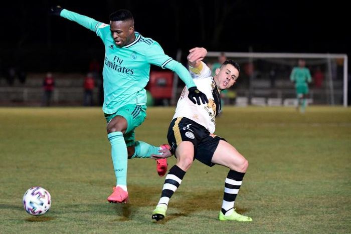 Real Madrid won away to lower-league Unionistas de Salamanca in the last 32 on Wednesday