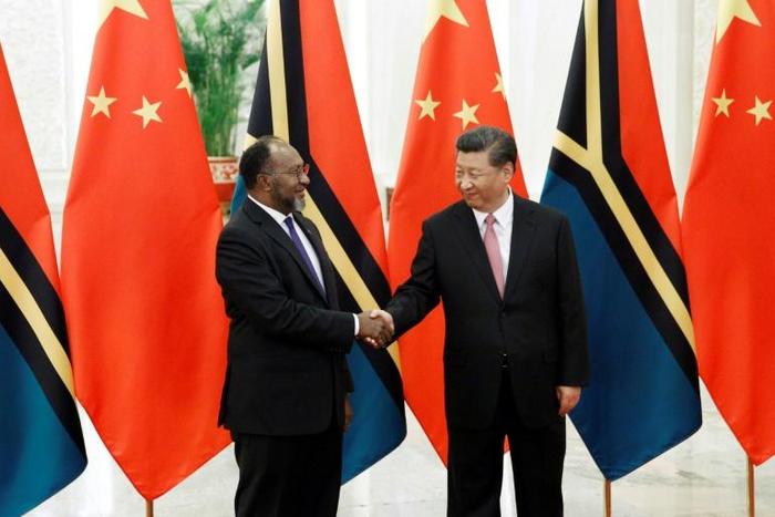 Vanuatu's Prime Minister Charlot Salwai was hosted by Chinese President Xi Jinping in Beijing in May