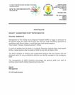 Letter from Ridge Hospital