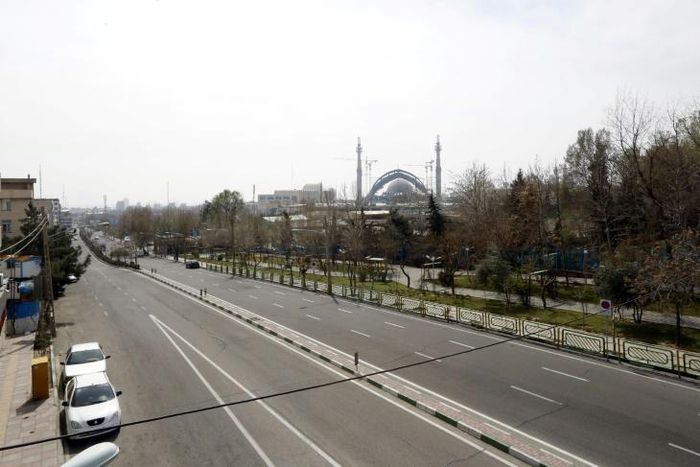 The normally congested streets of Tehran were already largely empty even before the military's announcement that it had orders to clear the streets nationwide within 24 hours