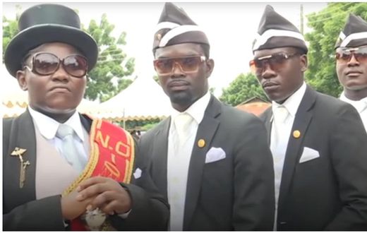Viral Ghanaian Pallbearers