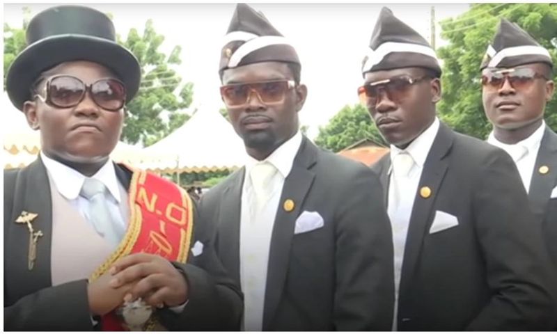 Viral Ghanaian Pallbearers