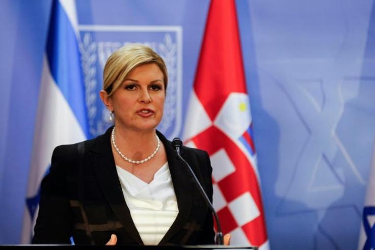Incumbent Kolinda Grabar-Kitarovic is Croatia's first female president