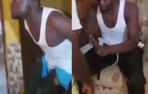 Pastor grabbed red-handed as he attempts to ‘eat’ his church elder’s wife (video)